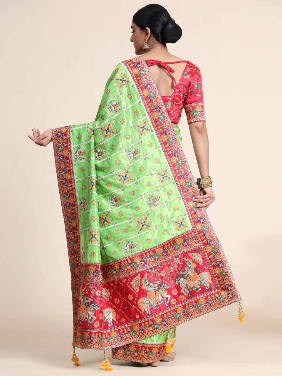 Sakhiya Panetar 3 Heavy Designer Wedding Wear Latest Saree Collection